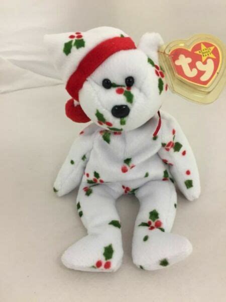 Ty Beanie Baby 1998 Holiday Teddy Bear For Sale Online Ebay