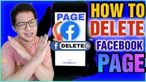 How To Remove Facebook Page Paano Mag Delete Ng Facebook Page Youtube