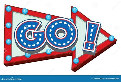 Sign template at fun fair stock vector. Illustration of park - 155989783