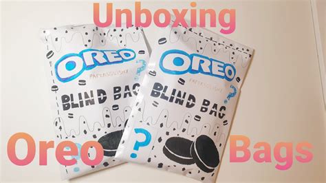 Satisfying Asmr Unboxing Oreo Paper Squishy Blind Bag Youtube