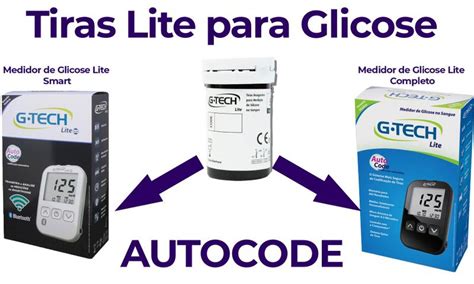 Tiras Reagentes G Tech Free Lite Glicemia 50 Unidades Tiras Para