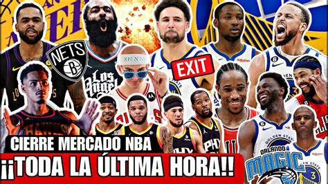 😱🚨 ¡¡¡no Te Lo Pierdas 🤯 PolÉmica Con Klay Thompson 🚨 Traspasos Y Última Hora Mercado Nba