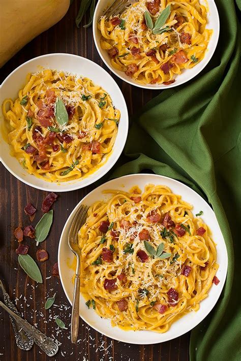 Butternut Squash Pasta Carbonara Cooking Classy Butternut Squash Pasta Cooking Squash Pasta