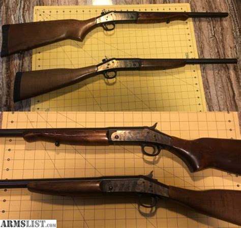 ARMSLIST For Sale Trade 2 NEF Single Shot Shotguns