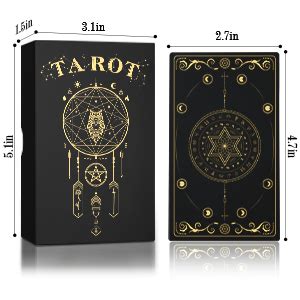 Amazon Acelion Original Plastic Tarot Card Set With Guide