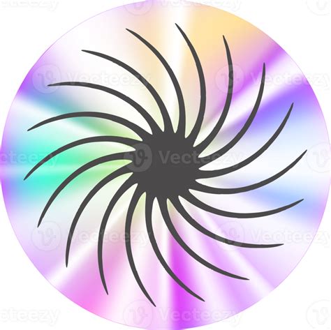 Y K Holographic Sticker Star Png