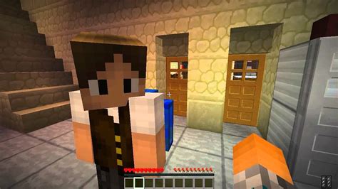 Minecraft Namorada Perfeita 01 Romance Na Escola Youtube