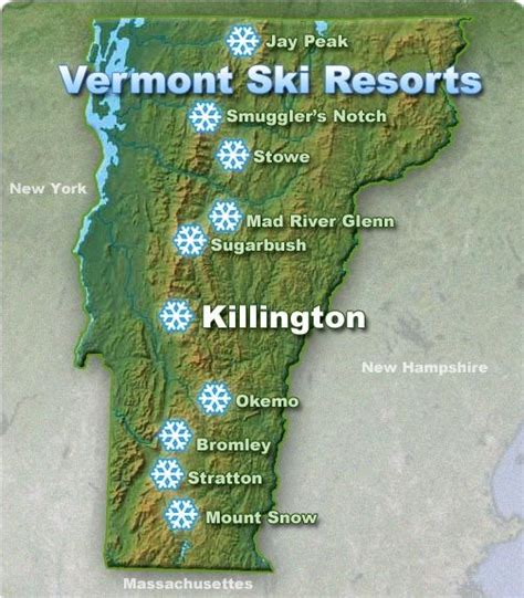 Vermont Ski areas | Vermont ski resorts, Ski resort, Skiing