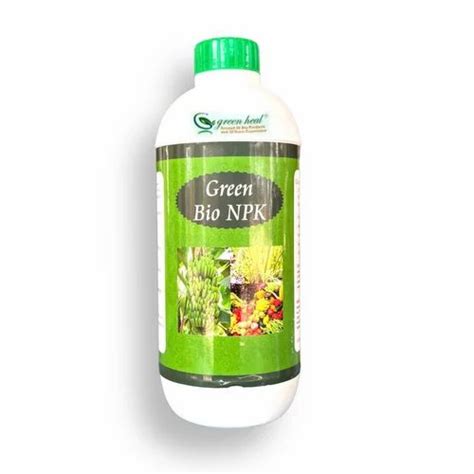 Chemical Grade Liquid 1L Green Bio NPK Fertilizer Packaging Type