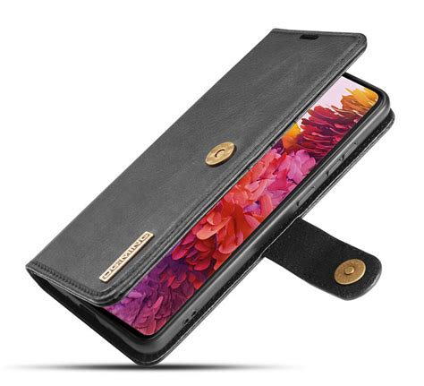 DG MING Samsung Galaxy S20 FE Retro Cowhide Leather Magnetic 2 In 1