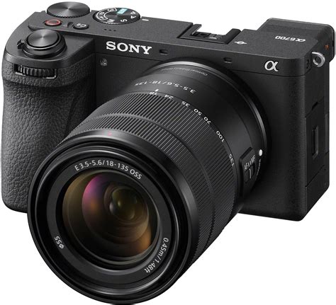 Sony Alpha Aps C Mirrorless Camera With E Mm Lens Black