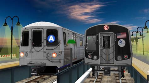 OpenBVE RP Multiplayer R179 C Local Train From 168 St To Ocean Parkway