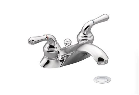 Moen Monticello Two Handle Low Arc Bathroom Chrome Faucet For Sale