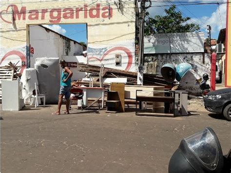 Teto De Dep Sito Das Lojas Margaridas Desaba Em Trizidela Do Vale