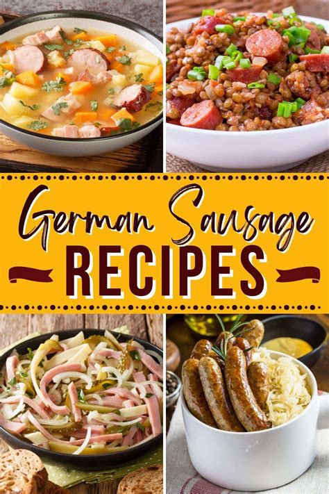 13 Traditional German Sausage Recipes - Insanely Good