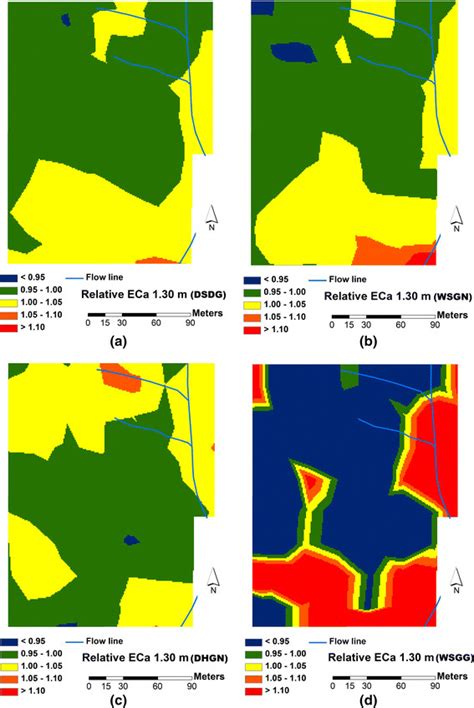 Relative Apparent Soil Electrical Conductivity Patterns From The Top