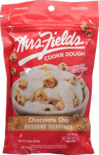 Mrs. Fields® Chocolate Chip Cookie Dough Dessert Toppings, 8.5 oz - Kroger