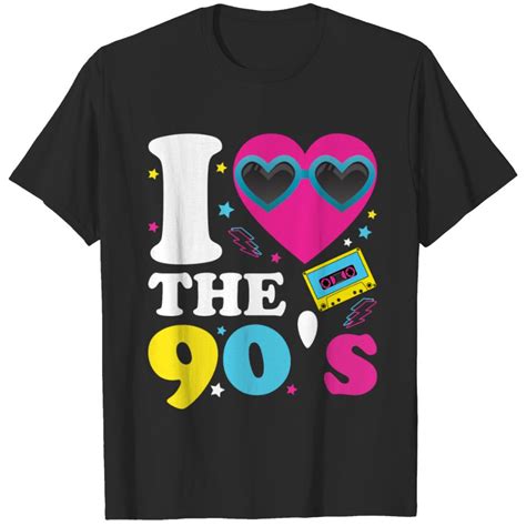 I Love The 90 S Nineties T Shirt Designed Sold By Eduardo Romero