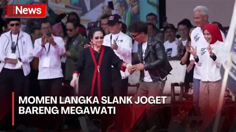 Diajak Slank Joget Bareng Di Kampanye Akbar Ganjar Mahfud Megawati