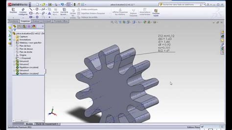 Comment Faire Un Engrenage Sur Solidworks Tout Faire