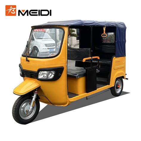 Meidi Wholesale 100km Long Range Mini Bus Taxi Use Tricycle Electric