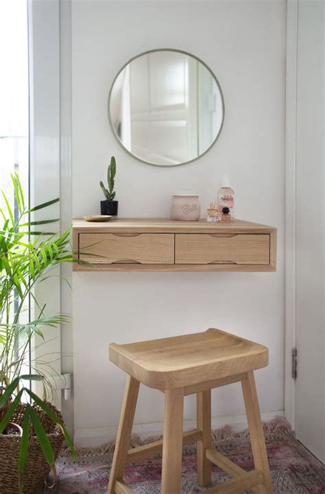 5 Simple Minimalist Bedroom Vanity Inspirations Dressing Table Design