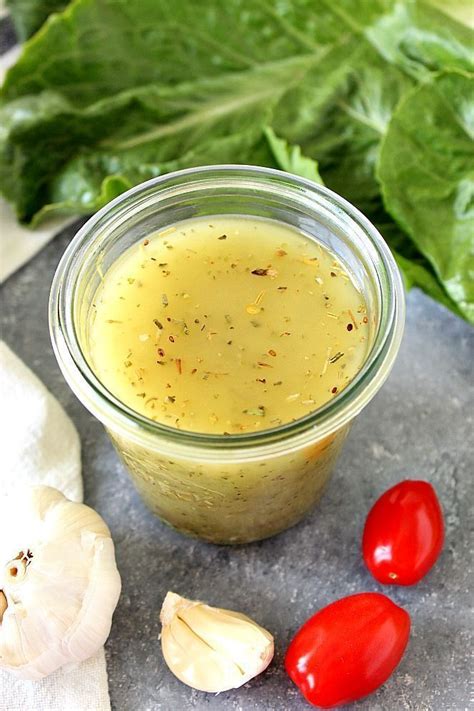 Italian Dressing Recipe Homemade Salad Dressing With Oil Vinegar Herbs And Spices Quick And