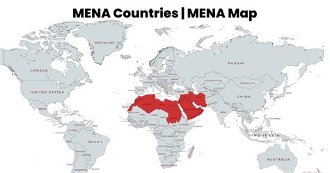 MENA Countries | Middle East And North Africa Region