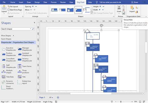 Using A Simple Organisational Chart In Microsoft Visio Pat Howes Blog