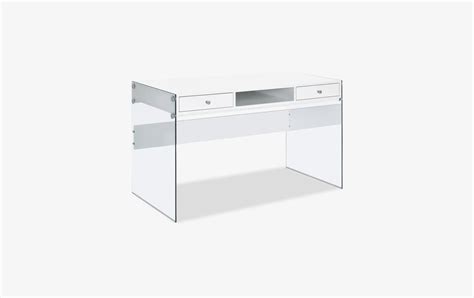 Modern White Desk - The Furniture Depots