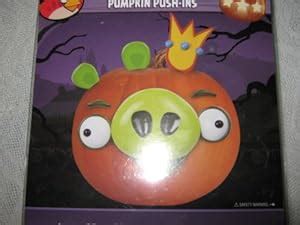 Amazon.com - Angry Birds Halloween Pumpkin Push-Ins (King Pig) - Arts ...