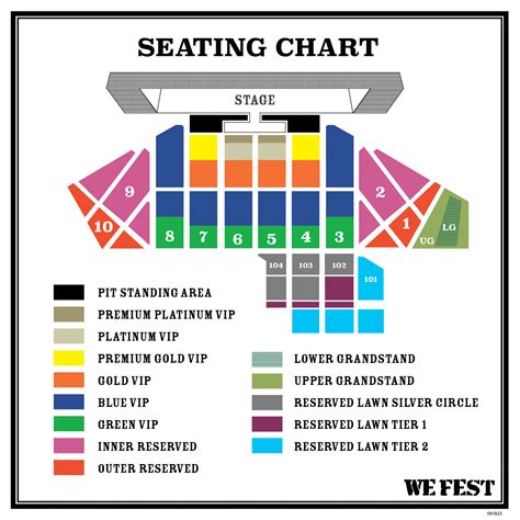 Tickets We Fest Country Music Festival