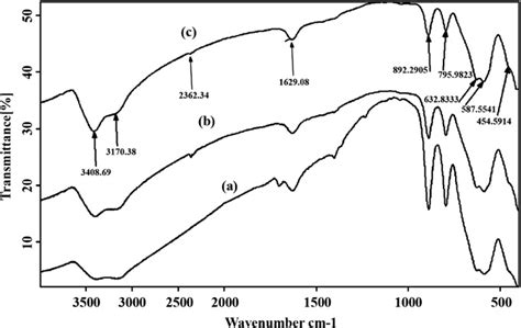 Ft Infrared Spectra Of γ Fe 2 O 3 Nano Particles Performed By 200 A Download Scientific