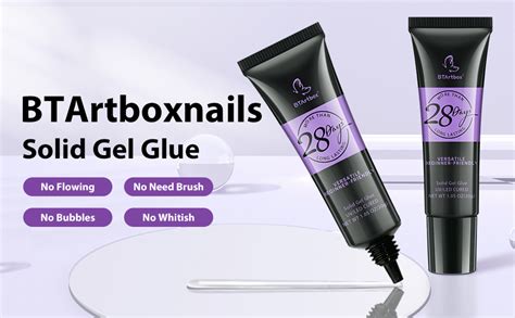 Nail Glue For Nail Tips Btartboxnails 30g Solid Gel Nail Glue For