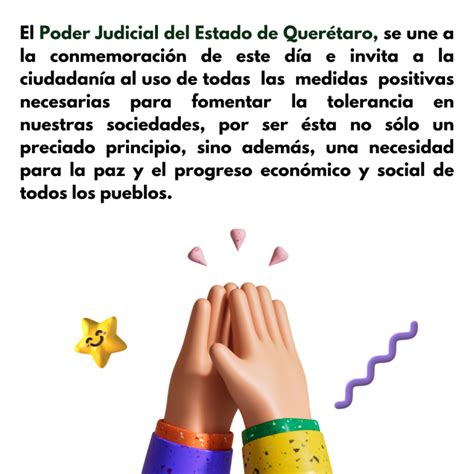 16 De Noviembre Día Internacional Para La Tolerancia