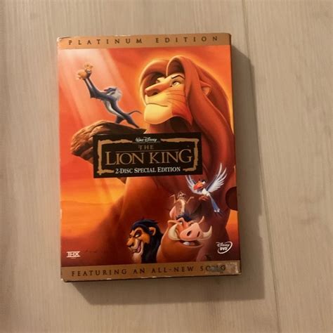 Disney Media The Lion King Platinum Edition Dvd Poshmark