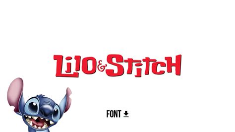 Lilo And Stitch Alphabet