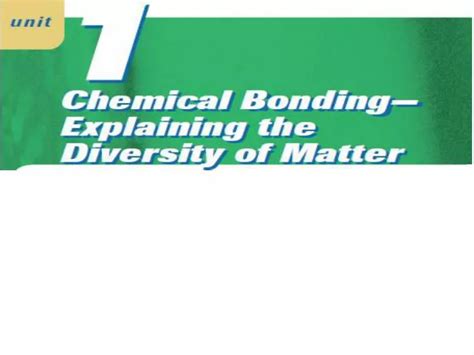 Ppt Chemical Bonding Bonding Theory And Lewis Formulas Powerpoint