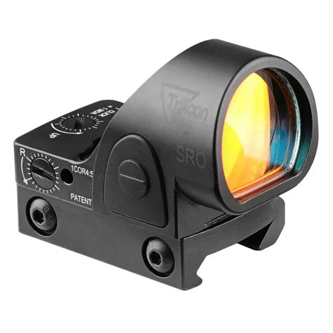 Tactical Mini Rmr Sro Reflex Red Dot Sight Scope Fit 20mm Rail Mount