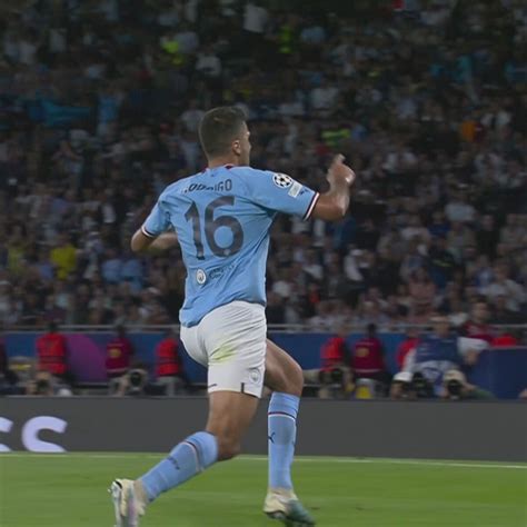 68 Gol Di Rodri Manchester City Inter 1 0 Video Sportmediaset