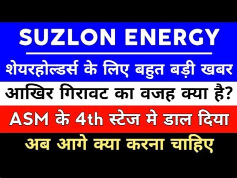 Suzlon Energy Latest News Suzlon Energy Share News Suzlon Energy