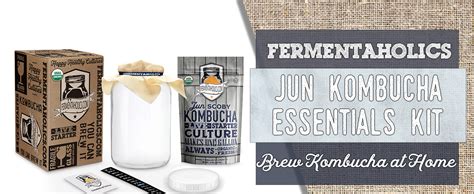 Amazon Jun Kombucha Essentials Kit Organic Jun Scoby Starter