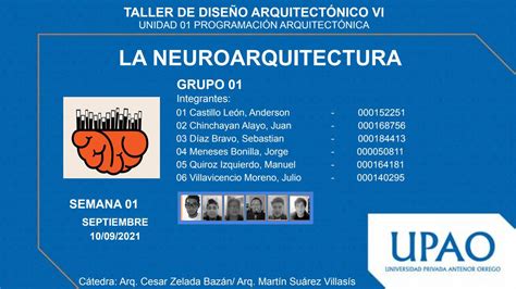 TALLER VI LA NEUROARQUITECTURA By Julio Cesar Villavicencio Moreno Issuu