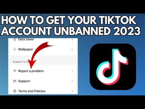 How To Get Your TikTok Account Unbanned 2023 How To Unban Your