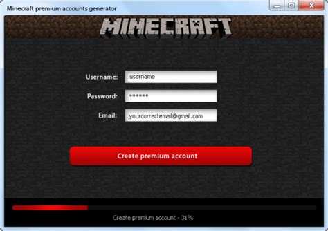 Minecraft Emails And Passwords 2022