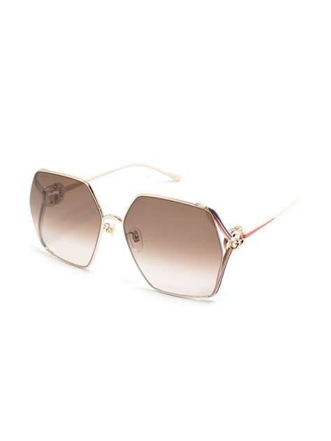 Gucci Eyewear Interlocking G Logo Sunglasses Farfetch