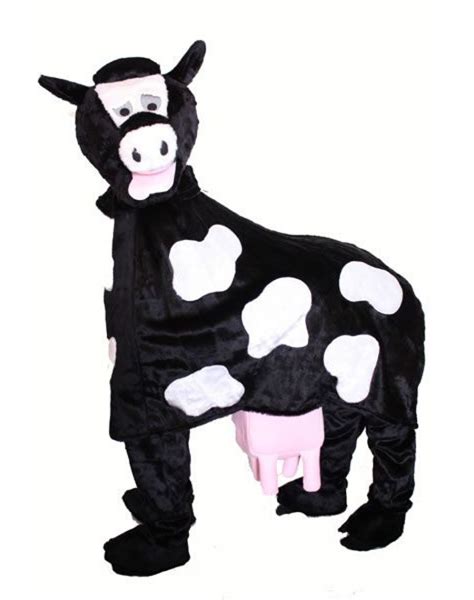 Costume 2 Person Mascot Pantomime Cow Fancy Dress