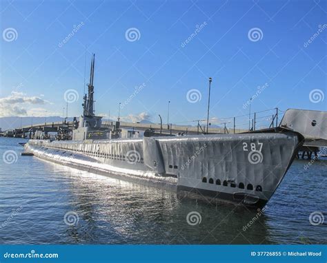 USS Bowfin, Pearl Harbor Located On The Island Of Oahu Editorial Photo | CartoonDealer.com ...