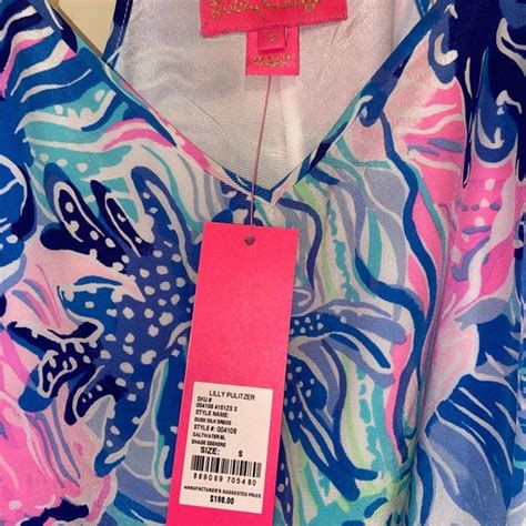 Lilly Pulitzer Dresses Nwt Lilly Pulitzer Dusk Silk Dress Shade