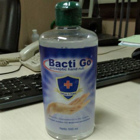 Jual Hand Sanitizer Merk Bacti Go Original 500 Ml Promo Shopee